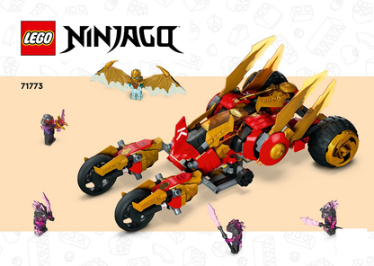 71773 Kai's Golden Dragon Raider (Certified) LEGO Ninjago