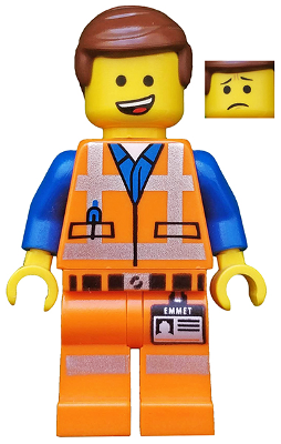 Emmet - Lopsided Open Mouth Smile (tlm096)