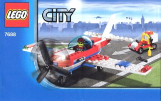 7688 Sports Plane (Used) LEGO Town