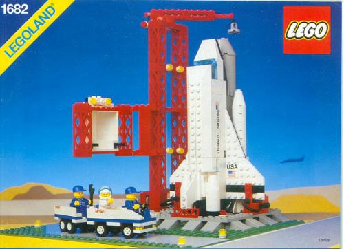 1682 Space Shuttle (Used) LEGO Town