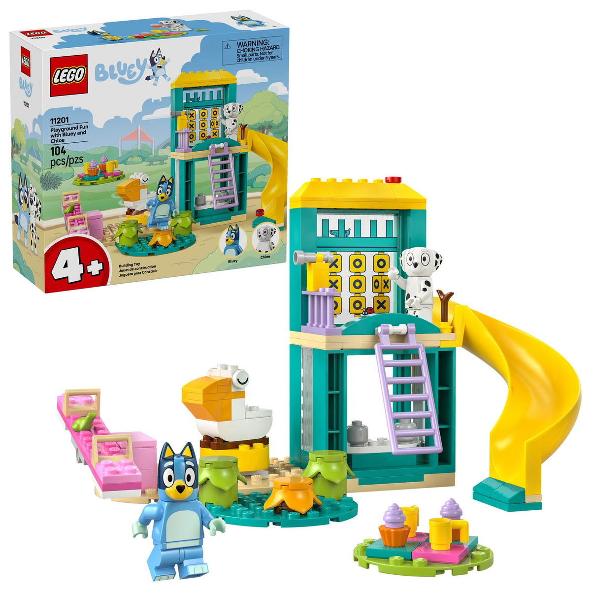 11201 Playground Fun with Bluey and Chloe (Retired) LEGO Bluey