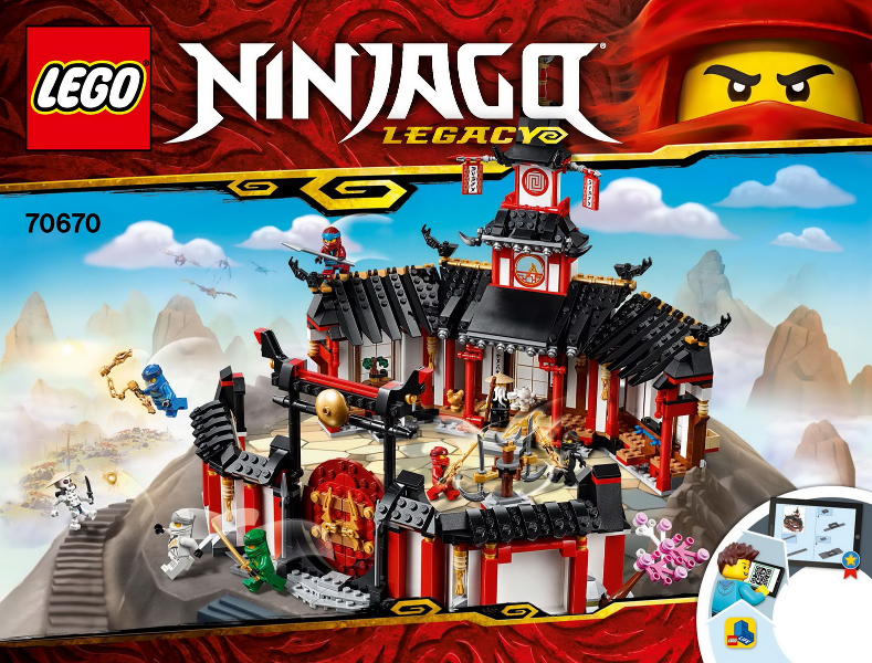 70670 Monastery of Spinjitzu (Certified) LEGO Ninjago