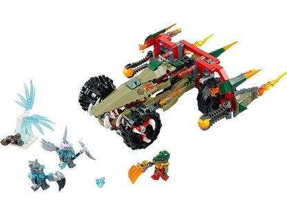 70135 Cragger's Fire Striker (Used) LEGO Legends of Chima
