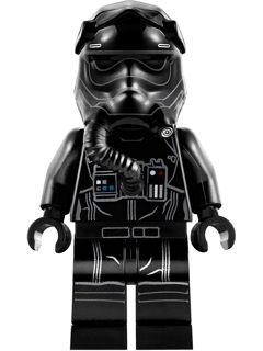 First Order TIE Fighter Pilot - Three White Lines on Helmet (sw0902)