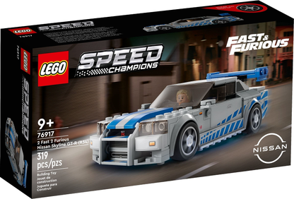 76917 2 Fast 2 Furious Nissan Skyline GT-R (R34) (Retired) LEGO Speed Champions