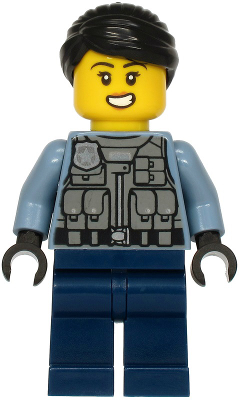 Police - Officer Rooky Partnur, Sand Blue Jacket (cty1206)