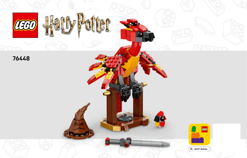 76448 Fawkes: Dumbledore's Phoenix (Certified) LEGO Harry Potter
