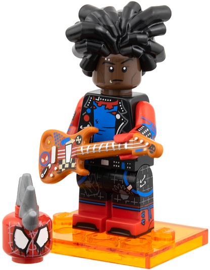 Hobie Brown / Spider-Punk - Spider-Man: Across the Spider-Verse Series Collectible Minifigure (colspi-2)