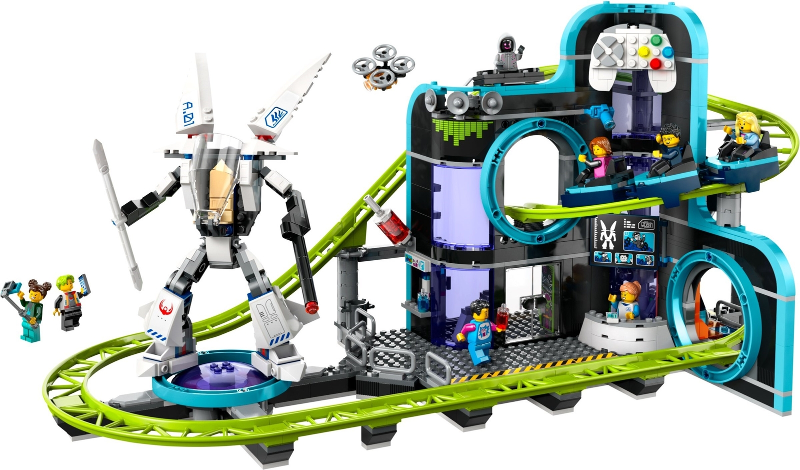 60421 Robot World Roller-Coaster Park (Certified) LEGO City