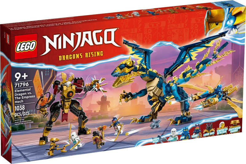 71796 Elemental Dragon vs. The Empress Mech (Retired) LEGO Ninjago