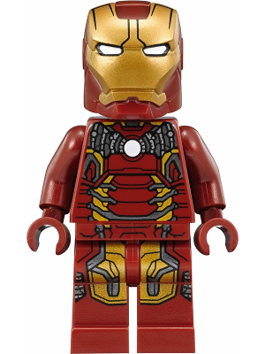Iron Man - Mark 43 Armor, Trans-Clear Head (sh0498)