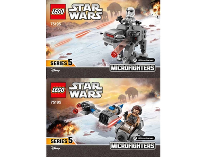 75195 Ski Speeder vs. First Order Walker Microfighters (Certified) LEGO Star Wars