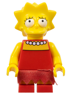 Lisa Simpson - Skirt with 11 Points, Worried (sim004)