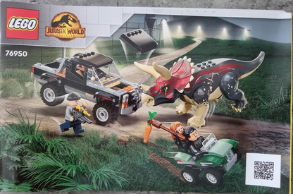 76950 Triceratops Pickup Truck Ambush (Used) LEGO Jurassic World
