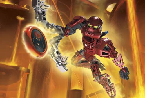 8601 Toa Vakama (SDCC 2004 exclusive) (Certified) LEGO BIONICLE