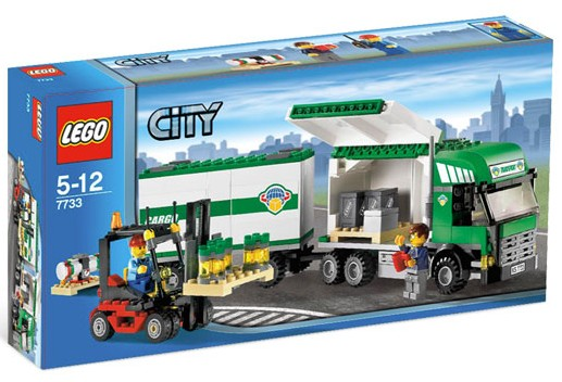 7733 Truck & Forklift (Retired) LEGO City