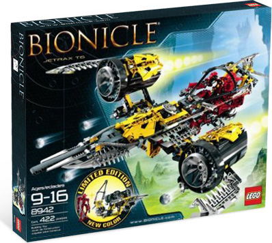 8942 Jetrax T6 (Yellow Version) (Retired) LEGO BIONICLE