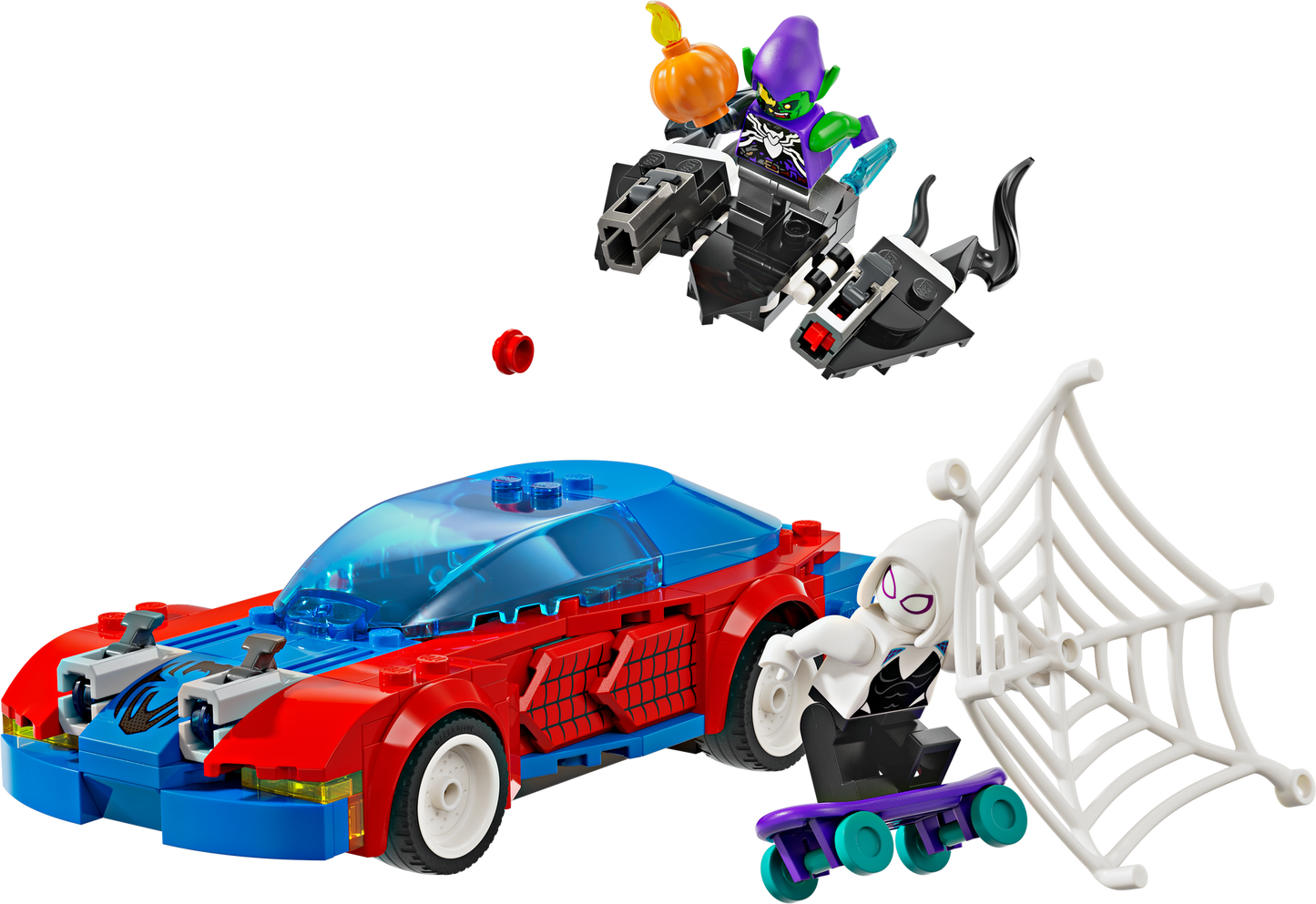 76279 Spider-Man Race Car & Venom Green Goblin