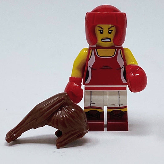 S16 Kickboxer Girl - Series 16 Minifigure (col251)