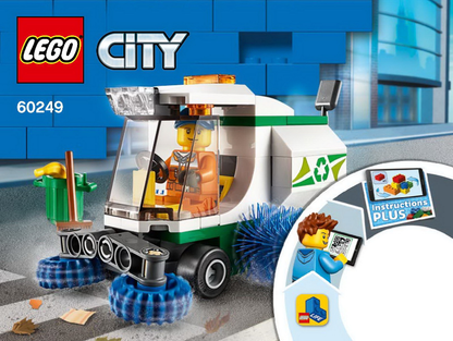 60249 Street Sweeper (Used) LEGO City