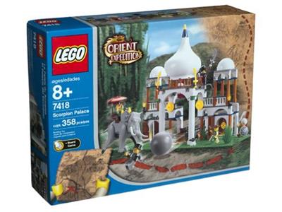 7418 Scorpion Palace (Retired) LEGO Adventurers