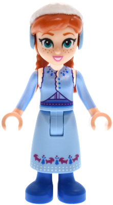 Anna - Bright Light Blue Skirt and Coat (dp210)