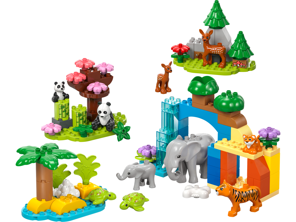 10446 3in1 Wild Animal Families (Certified) LEGO DUPLO