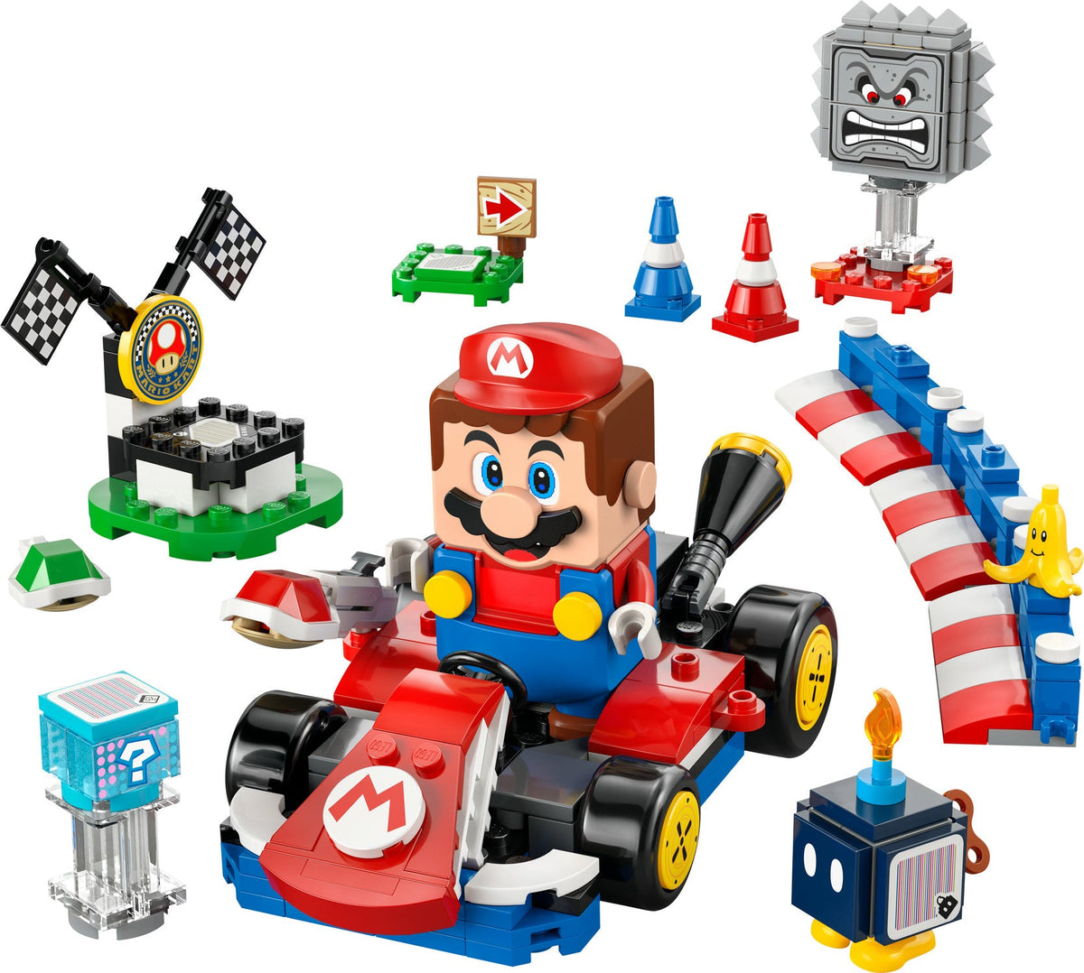 72043 Mario Kart - Interactive LEGO Mario & Standard Kart (Certified) LEGO Super Mario