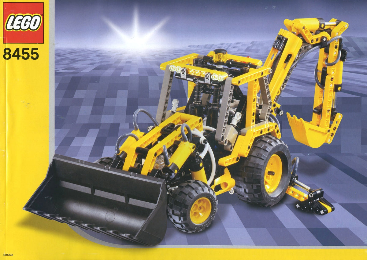 8455 Back-Hoe (Used) LEGO TECHNIC
