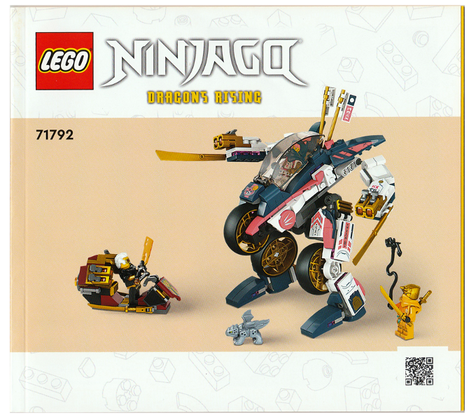 71792 Sora's Transforming Mech Bike Racer (Certified) LEGO Ninjago