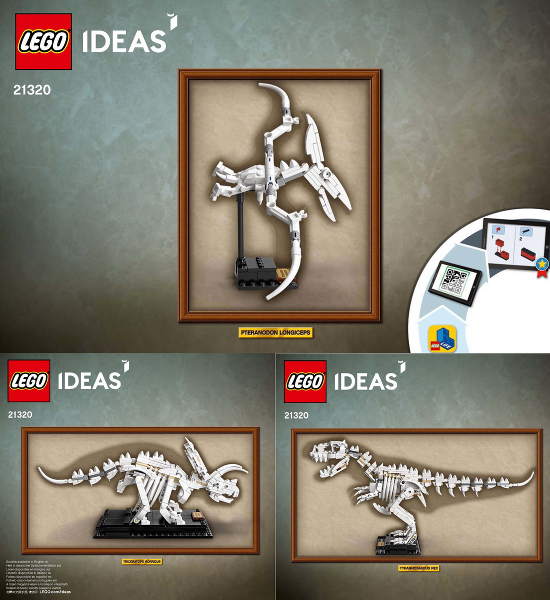 21320 Dinosaur Fossils (Used) LEGO Ideas