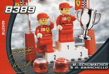8389 M. Schumacher and R. Barrichello (Certified) LEGO Racers