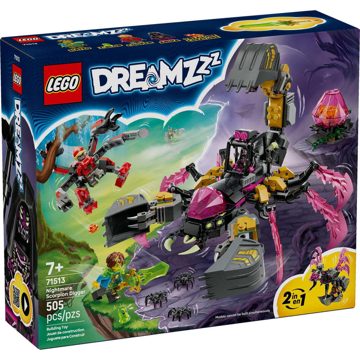 71513 Nightmare Scorpion Digger (Retired) LEGO Dreamzzz