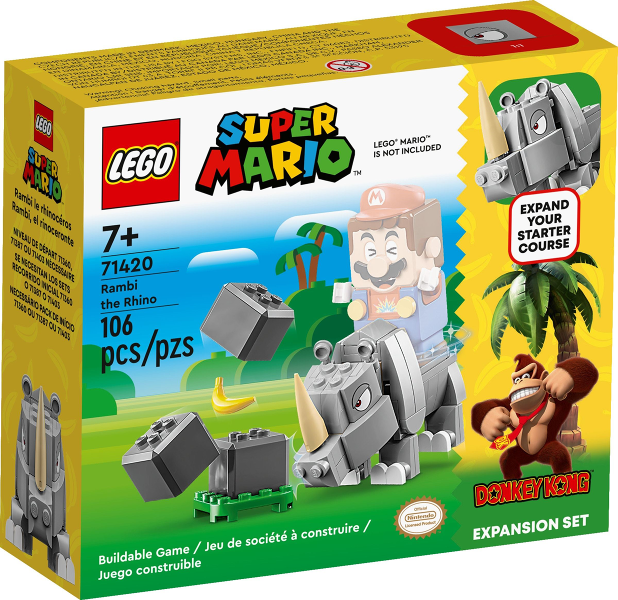 71420 Rambi the Rhino - Expansion Set (Retired) LEGO Super Mario