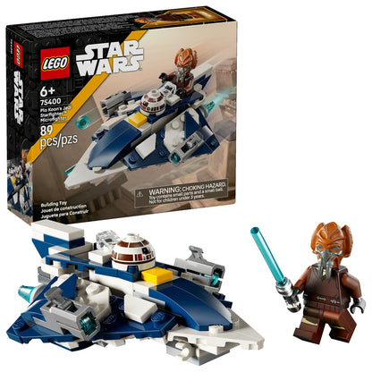 75400 Plo Koon's Jedi Starfighter Microfighter