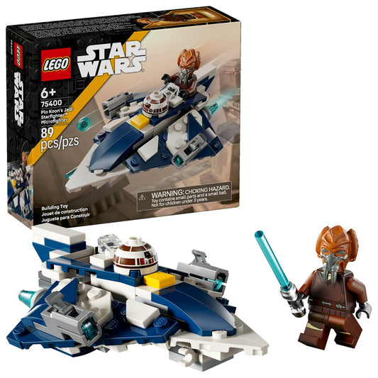 75400 Plo Koon's Jedi Starfighter Microfighter