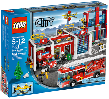 7208 Fire Station (Retired) LEGO City