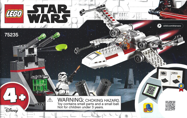 75235 X-Wing Starfighter Trench Run (Certified) LEGO Star Wars
