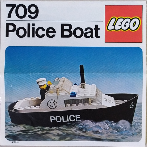 709 Police Boat (Certified) LEGO Town