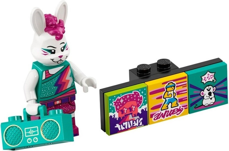 Bunny Dancer - Vidiyo Bandmates Series 1 Collectible Minifigure (vidbm01-11)