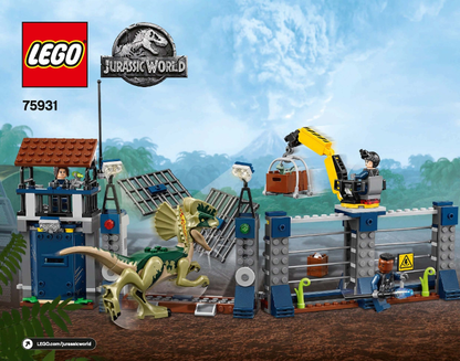 75931 Dilophosaurus Outpost Attack (Certified) LEGO Jurassic World