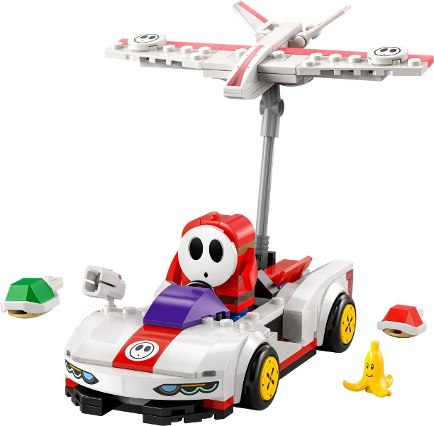 72045 Mario Kart - Shy Guy & P-Wing (Used) LEGO Super Mario