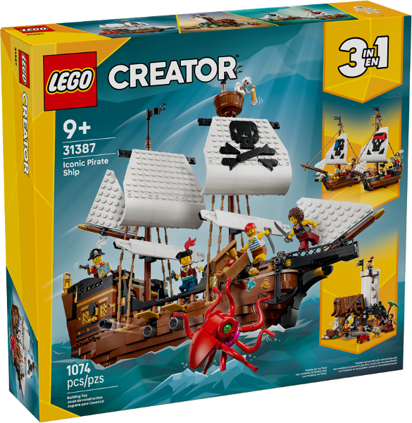 31387 Iconic Pirate Ship