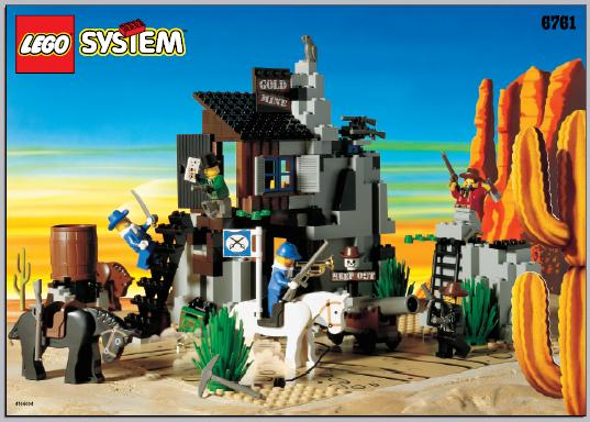 6761 Bandits' Secret Hideout (Used) LEGO Western