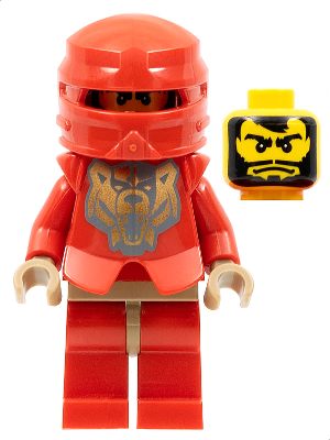 Knights Kingdom II - Santis with Gold Pattern Armor, Dark Tan Hands (cas267)
