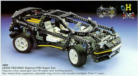 8880 Super Car (Used) LEGO TECHNIC