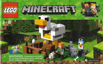 21140 The Chicken Coop (Used) LEGO Minecraft