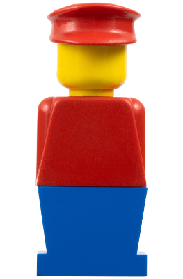 LEGOLAND - Red Torso, Blue Legs, Red Hat (old019)