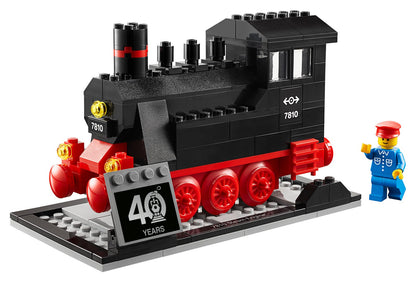 40370 Steam Engine (Reissue of Set 7810) - Trains 40th Anniversary Set (Certified) LEGO Trains