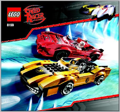 8159 Racer X & Taejo Togokhan (Used) LEGO Speed Racer